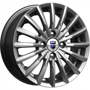 K&K Акцент 5.5x14 4*100 ET39 DIA67.1 Дарк платинум Литой