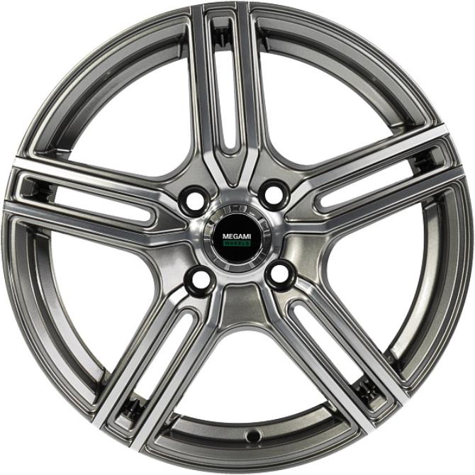 Megami MGM-1 6x15 5*100 ET38 DIA57.1 GMF Литой