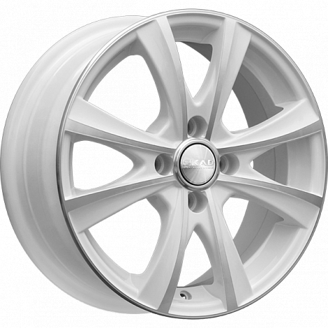 Скад Мальта 5.5x14 4*100 ET38 DIA67.1 Алмаз белый Литой