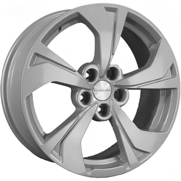 Khomen KHW 1724 7x17 5*114.3 ET37 DIA66.6 F-Silver Литой