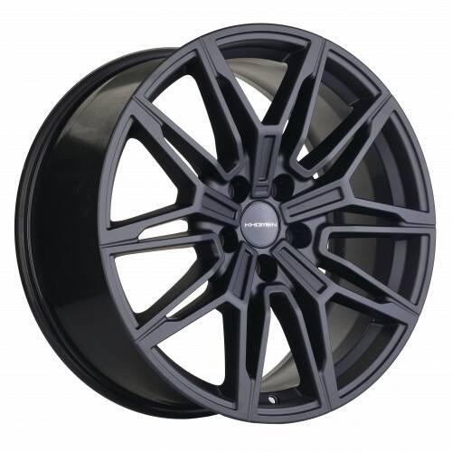 Khomen KHW 1904 8.5x19 5*112 ET30 DIA66.6 Black Matt Литой