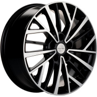 Khomen KHW 1717 7x17 5*110 ET46 DIA63.3 Black Литой