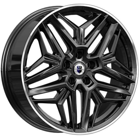 K&K Колумб 7x19 5*112 ET34 DIA66.6 Алмаз черный Литой