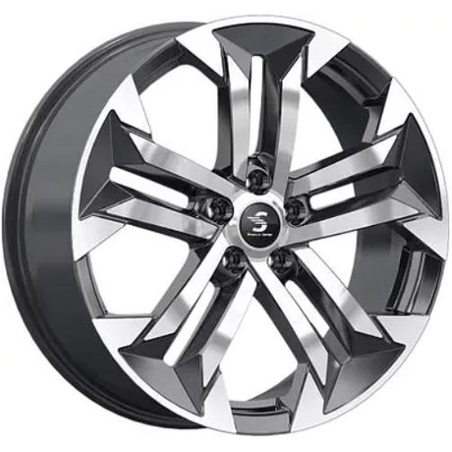 K&K КР015 7.5x19 5*108 ET46 DIA63.3 Алмаз графит Литой