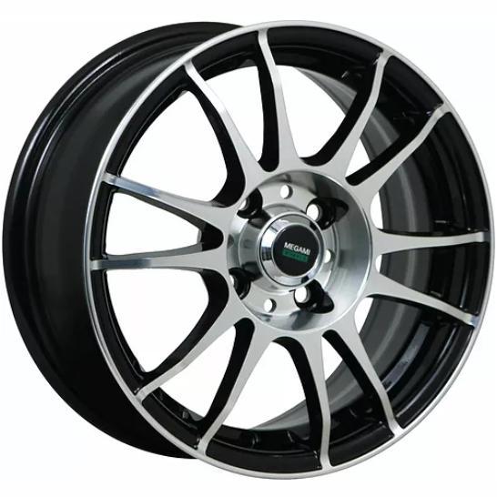 Megami MGM-3 6x14 4*100 ET43 DIA67.1 BKF Литой