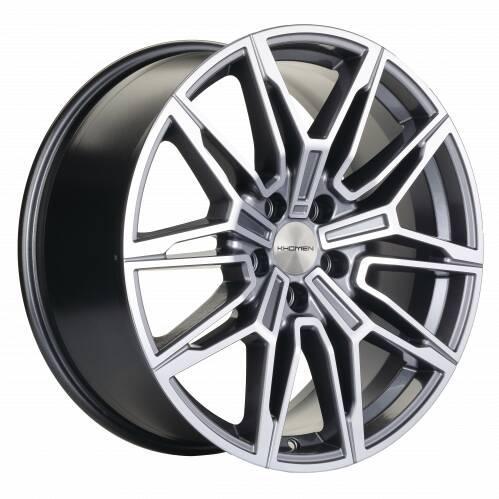 Khomen KHW 1904 8.5x19 5*112 ET30 DIA66.6 Gray-FP Литой