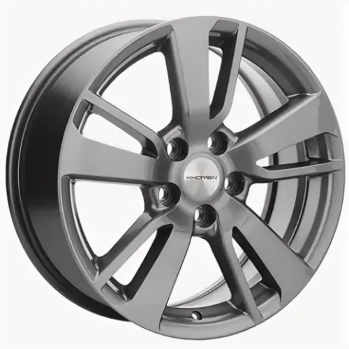 Khomen KHW 1704 7x17 5*114.3 ET38 DIA67.1 Gray-FP Литой