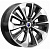 K&K Авиор 7x17 5*114.3 ET45 DIA66.1 Алмаз черный Литой
