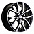 Khomen KHW 1806 7x18 5*108 ET45 DIA60.1 Black-FP Литой