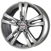 MAK Zenith 8x17 5*114.3 ET40 DIA76.1 Hyper Silver Литой
