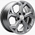 Khomen KHW 1606 6.5x16 5*114.3 ET50 DIA67.1 Gray Литой