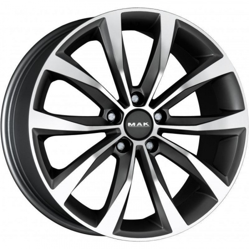 MAK Wolf 7.5x17 5*112 ET47 DIA57.1 Gunmetal Mirror Face Литой