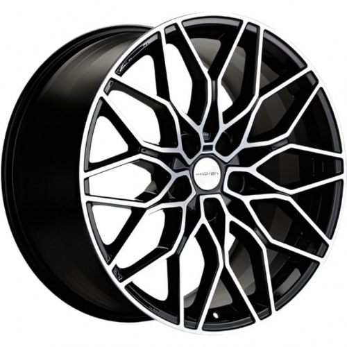 Khomen KHW 1902 8.5x19 5*120 ET30 DIA72.6 Black-FP Литой