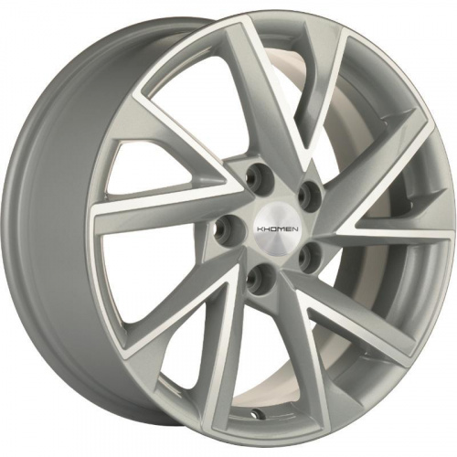 Khomen KHW 1714 7x17 5*108 ET50 DIA63.3 F-Silver-FP Литой