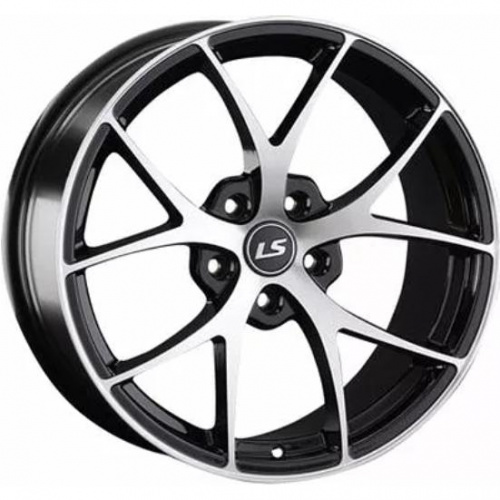 LS 845 8.5x18 5*114.3 ET35 DIA67.1 BKF Литой