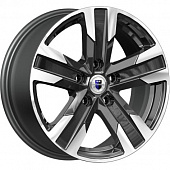 K&K Висмут 7x16 5*100 ET35 DIA57.1 Алмаз черный Литой