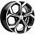 Khomen KHW 1606 6.5x16 5*114.3 ET45 DIA60.1 Black-FP Литой