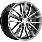 Khomen KHW 1807 8x18 5*114.3 ET46 DIA67.1 Gray-FP Литой