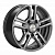 Khomen KHW 1602 6.5x16 5*139.7 ET40 DIA98.5 Black Литой