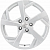 Khomen KHW 1713 7x17 5*110 ET46 DIA63.3 F-Silver Литой