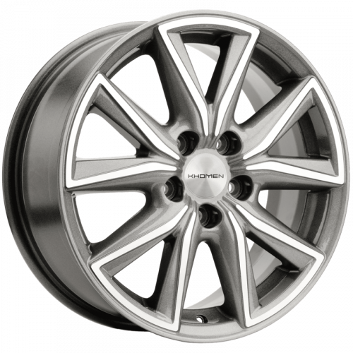 Khomen KHW 1706 7x17 5*114.3 ET45 DIA60.1 G-Silver-FP Литой
