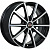 Alcasta M61 6.5x16 5*110 ET38 DIA65.1 BKF Литой