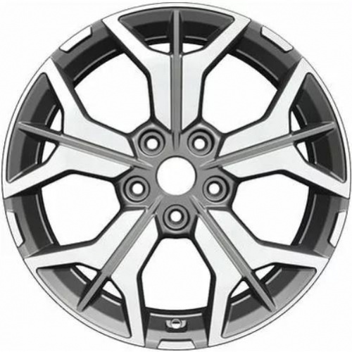 Khomen KHW 1715 7x17 5*114.3 ET45 DIA67.1 Gray-FP Литой