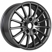 Alcasta M60 6.5x16 5*105 ET38 DIA56.6 Graphite Литой