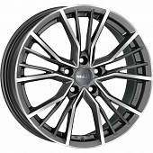 MAK Union 10x22 5*112 ET26 DIA66.6 Gunmetal Mirror Face Литой