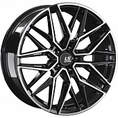 LS FlowForming RC59 8.5x19 5*108 ET30 DIA65.1 BKF Литой
