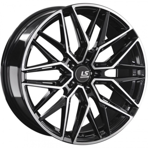 LS FlowForming RC59 8.5x19 5*114.3 ET30 DIA67.1 BKF Литой