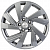 Khomen KHW 1801 7.5x18 5*112 ET43 DIA57.1 Gray Литой