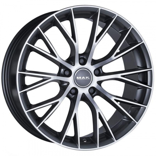 MAK Munchen 8.5x19 5*120 ET18 DIA72.6 Gunmetal Mirror Face Литой