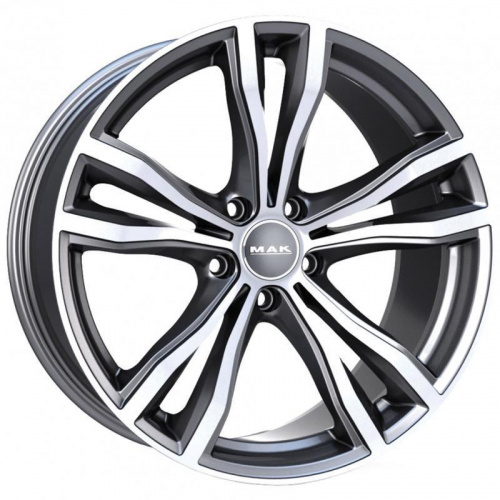 MAK X-Mode 10x20 5*120 ET40 DIA74.1 Gunmetal Mirror Face Литой