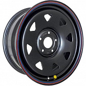 Off Road Wheels Jeep 8x18 5*127 ET30 DIA75.1 Black Штампованный