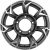 Khomen KHW 1505 5.5x15 5*139.7 ET5 DIA108.1 Gray-FP Литой Khomen KHW 1505 5.5x15 5*139.7 ET5 DIA108.1 Gray-FP Литой