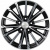 Khomen KHW 1611 6.5x16 5*114.3 ET43 DIA67.1 Black-FP Литой Khomen KHW 1611 6.5x16 5*114.3 ET43 DIA67.1 Black-FP Литой