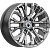 K&K Кортес 8.5x19 6*139.7 ET25 DIA106.1 Дарк платинум Литой