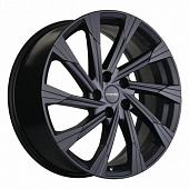 Khomen KHW 1901 7.5x19 5*108 ET46 DIA63.3 Black Matt Литой