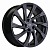 Khomen KHW 1901 7.5x19 5*108 ET46 DIA63.3 Black Matt Литой