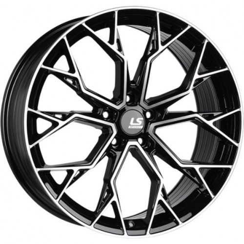 LS FlowForming RC61 8.5x19 5*108 ET40 DIA63.3 BKF Литой