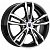 K&K Samara 6x16 5*100 ET40 DIA67.1 Алмаз черный Литой