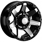 LS 873 7x15 6*139.7 ET10 DIA106.1 BKF Литой