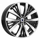 K&K Марвел 7.5x19 5*120 ET40 DIA67.1 Алмаз черный Литой