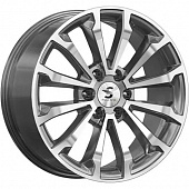 K&K КР006 8.5x20 6*139.7 ET33 DIA100.1 Алмаз графит Литой