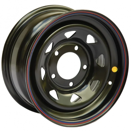 Off Road Wheels УАЗ 7x16 5*139.7 ET0 DIA110.1 Matt black Штампованный