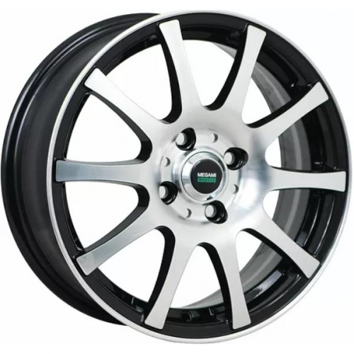 Megami MGM-2 5.5x14 4*100 ET35 DIA67.1 BKF Литой