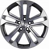 Khomen KHW 1803 7x18 5*114.3 ET48.5 DIA67.1 Dark Chrome Литой