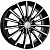 K&K Акцент 5.5x14 4*100 ET39 DIA67.1 Алмаз черный Литой