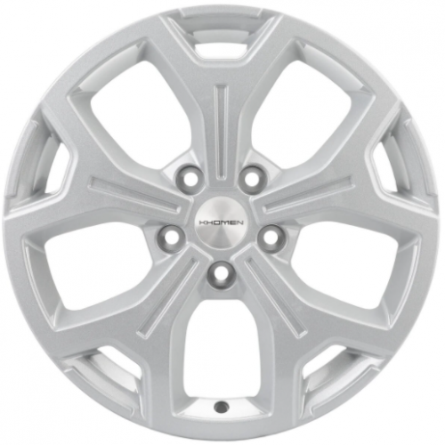 Khomen KHW 1710 6.5x17 5*108 ET50 DIA63.3 F-Silver Литой